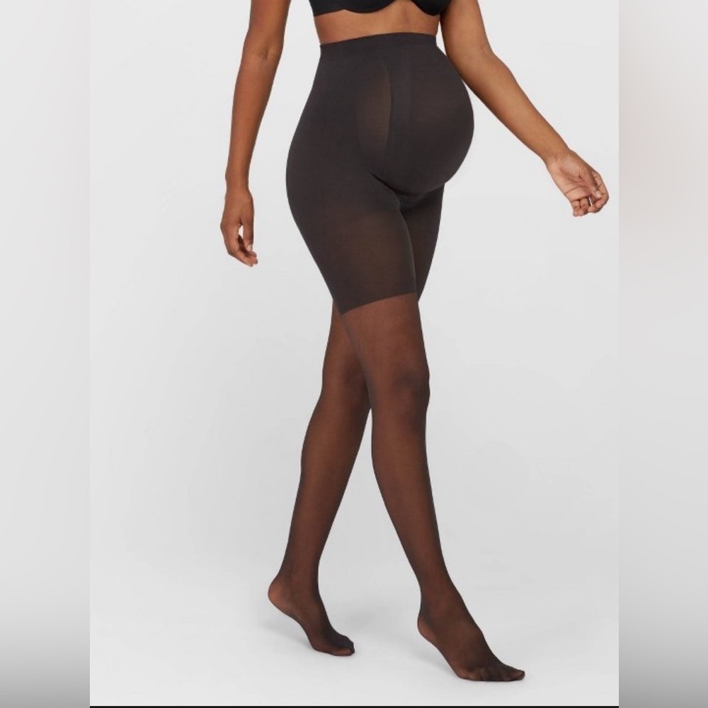 Assets by Spanx Maternity Perfect Pantyhose Size 2